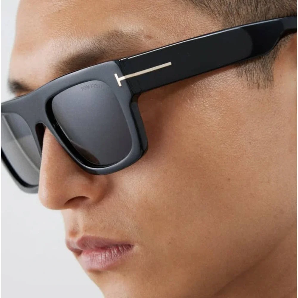 NEW!!! TOM FORD Fausto Sunglasses TF711 01A Authentic